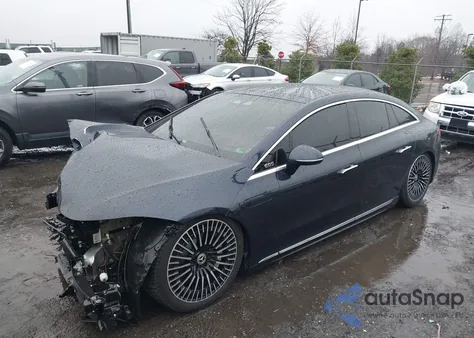 2022 Mercedes-Benz Eqs 450+ из США, поврежденный, VIN W1KCG2DB4NA005404